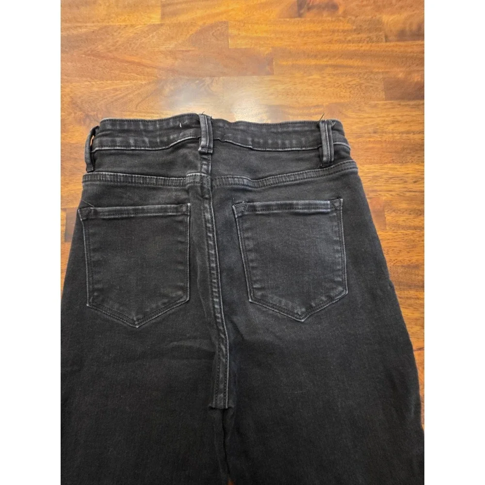 Vervet‎ Los Angeles Women's Button Fly Super Flared Jeans Size 27 Stretchy Y2k